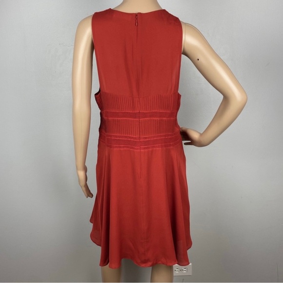 NEW A.L.C. SILK SLEEVELESS MINI DRESS - Picture 6 of 7